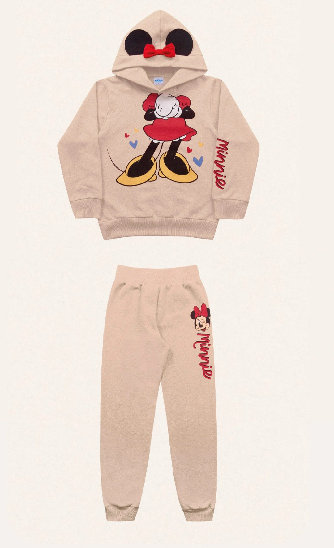 Conjunto Minnie Beige