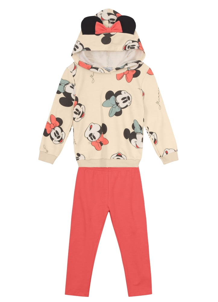 Conjunto Minnie Crema