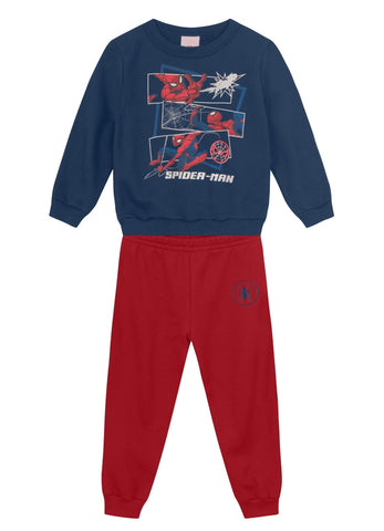 Conjunto Spiderman Azul