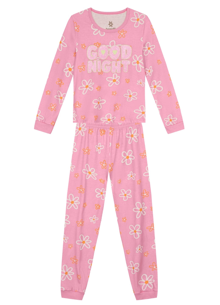 Pijama Good Night Rosa