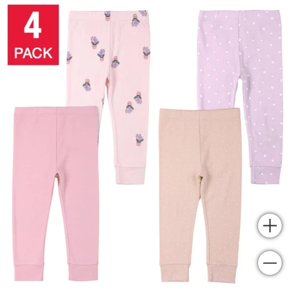 Pack x4 Pantaloncitos beba
