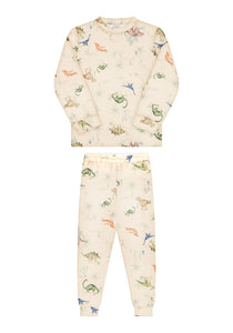 Pijama Dino Beige