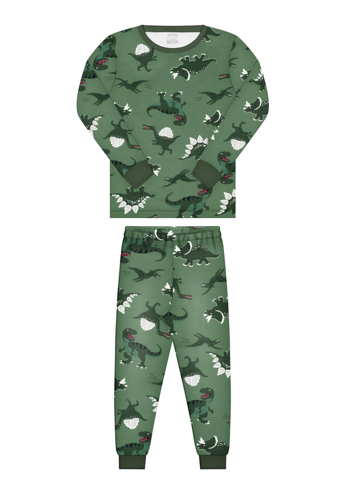 Pijama Verde Dino