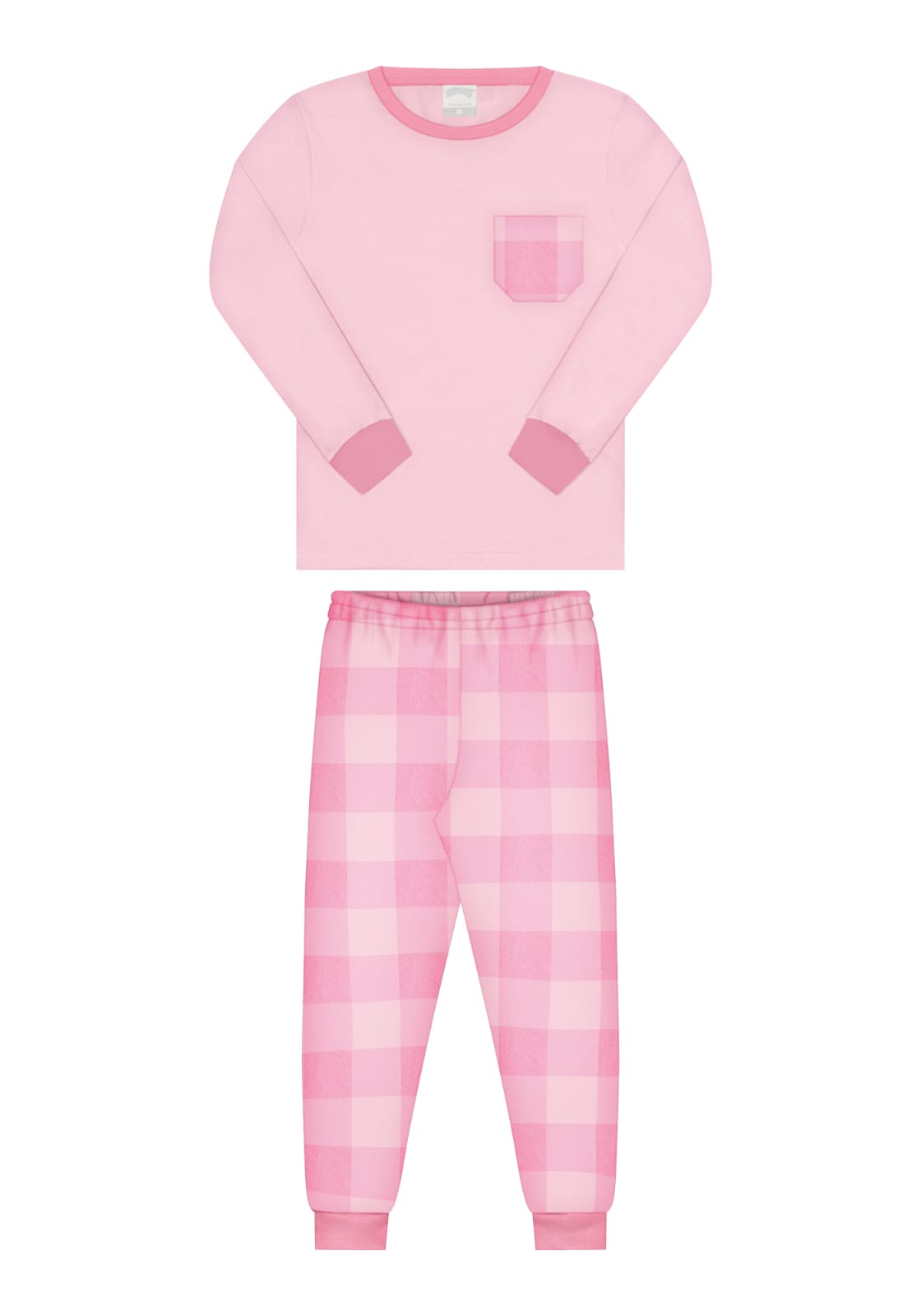 Pijama Algodón Rosa