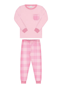 Pijama Algodón Rosa
