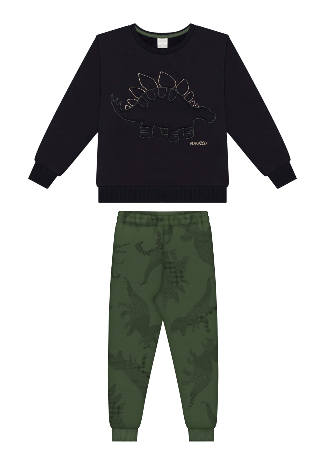 Conjunto Dino Negro