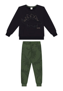 Conjunto Dino Negro