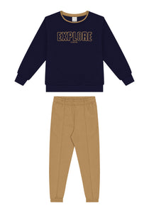 Conjunto Explore Azul