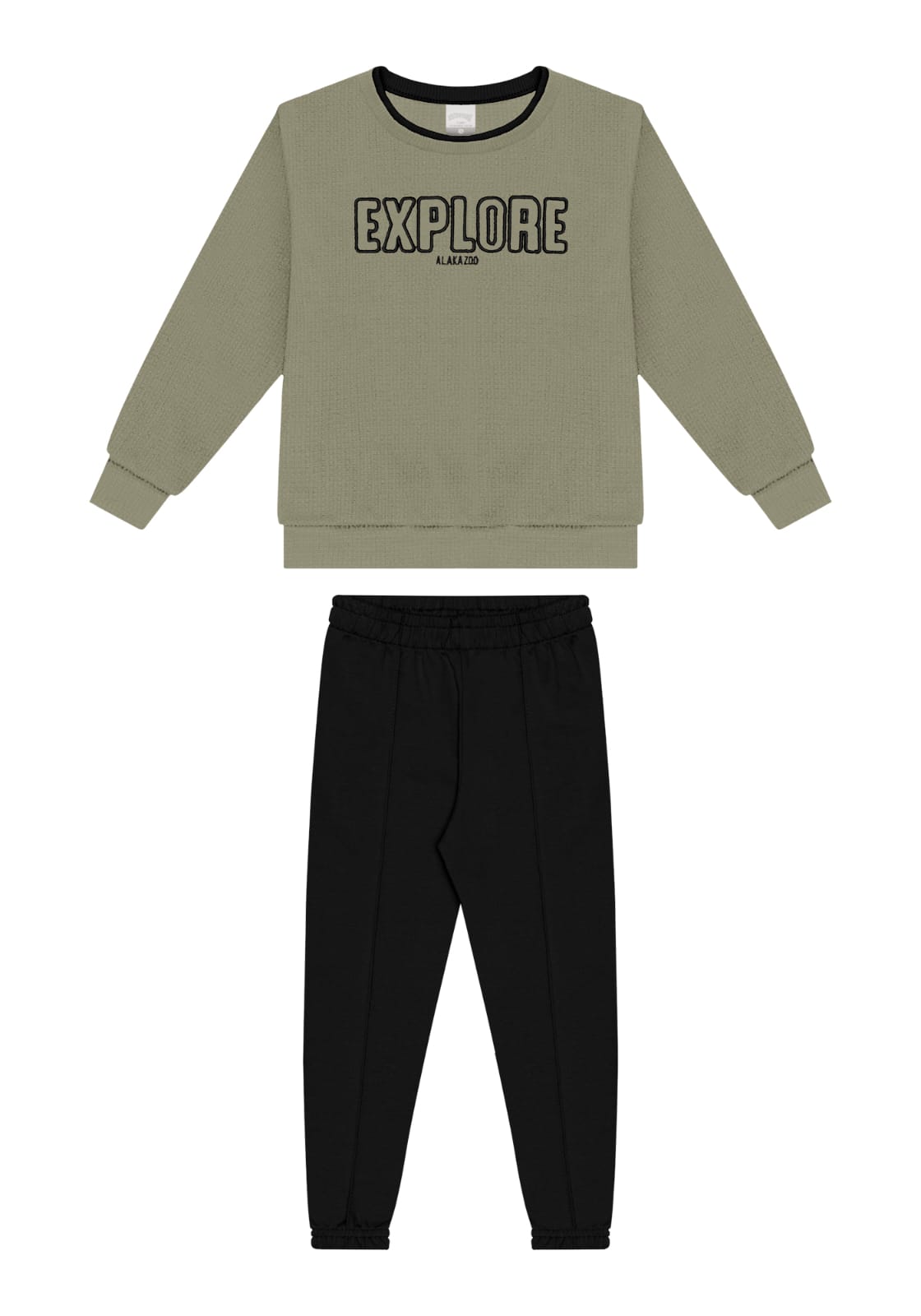 Conjunto Explore Verde Musgo