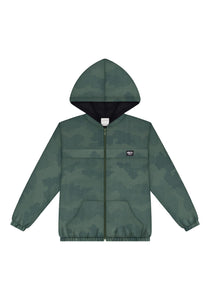 Campera Rompeviento Verde