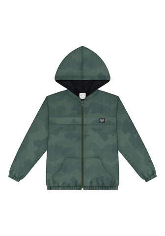 Campera Rompeviento Verde
