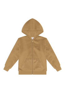 Campera Beige Felpuda