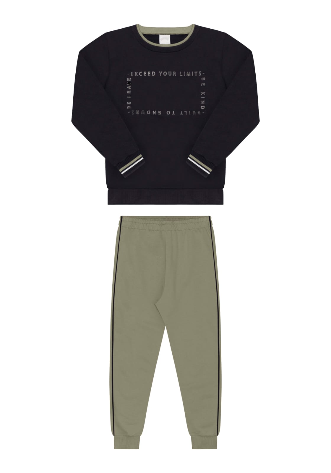 Conjunto Negro Verde