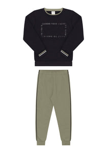 Conjunto Negro Verde