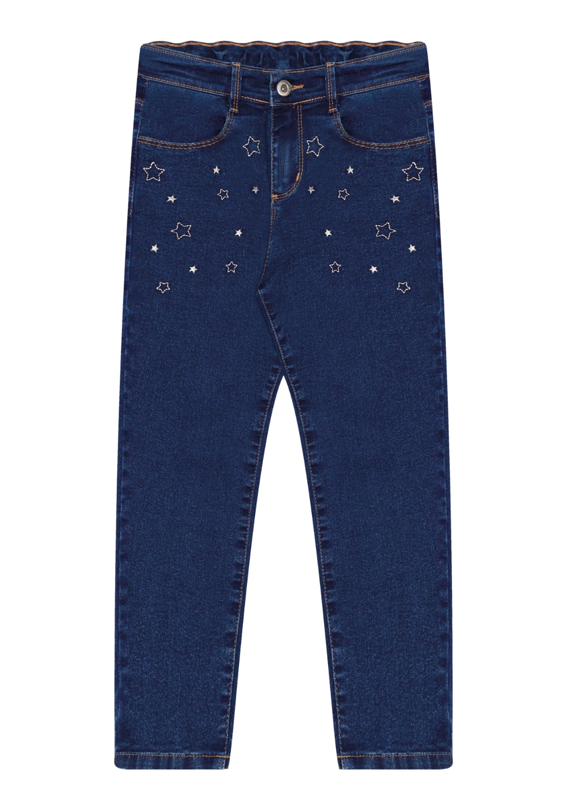 Pantalon Jeans Oscuro Estrellas