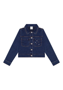 Campera Denim Estrellas