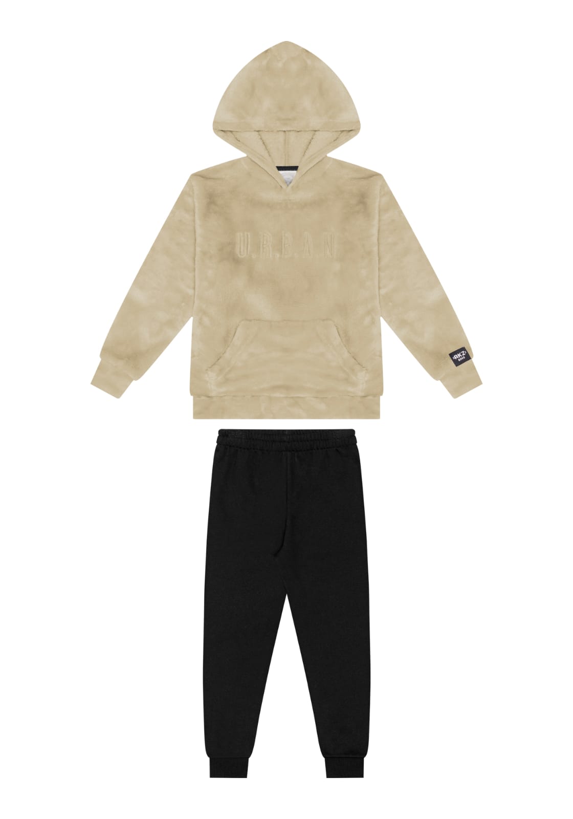 Conjunto Plush Urban Beige