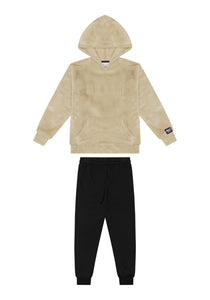 Conjunto Plush Urban Beige