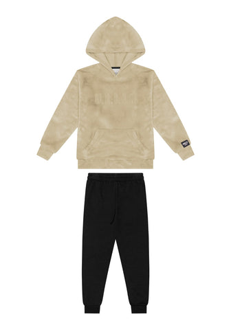 Conjunto Plush Urban Beige