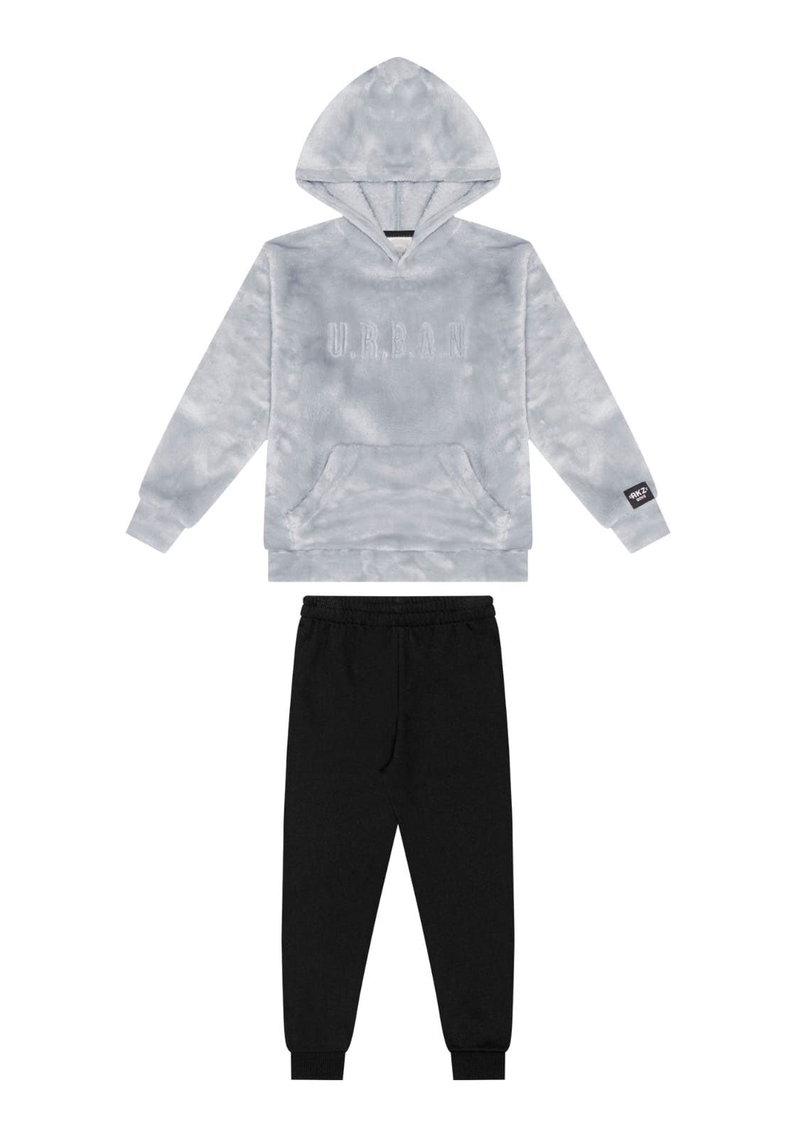 Conjunto Plush Urban Gris