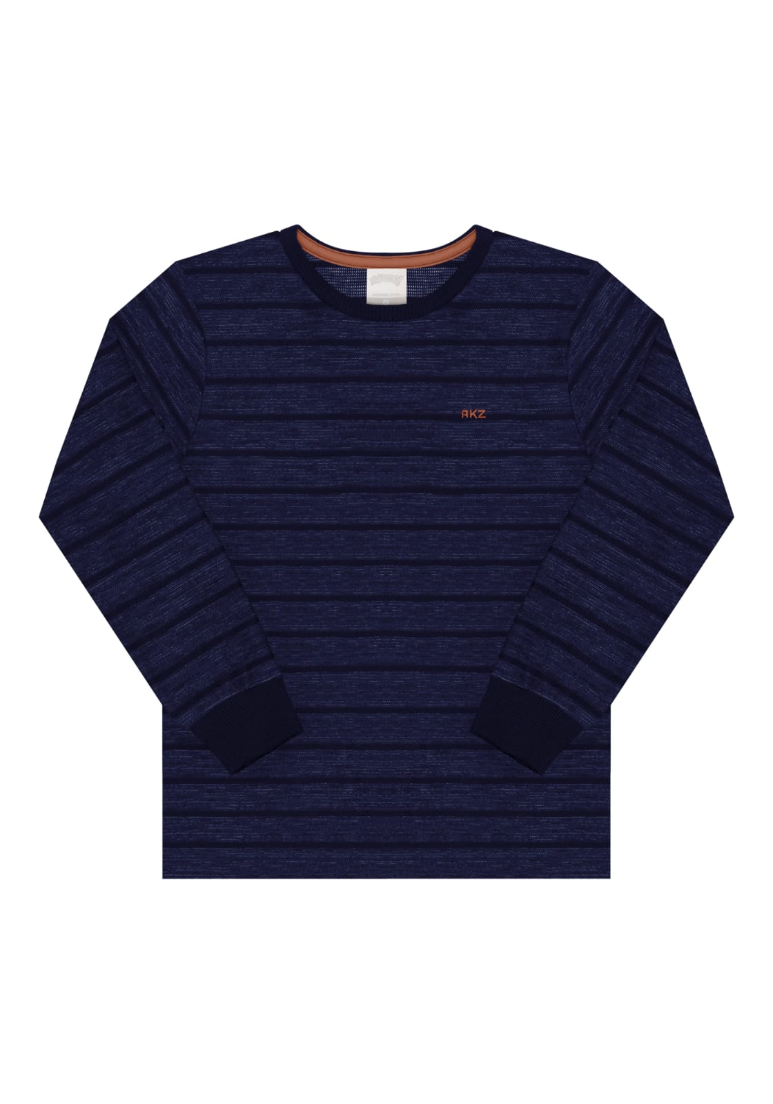 Remera Azul Rayas
