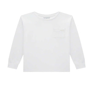 Remera OM Blanco Bolsillo