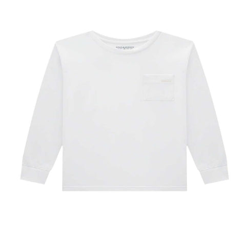 Remera OM Blanco Bolsillo