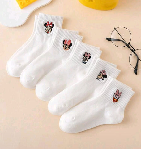 Pack x5 Medias Minnie