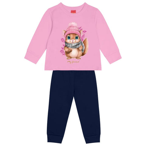 Conjunto Ardilla Rosa
