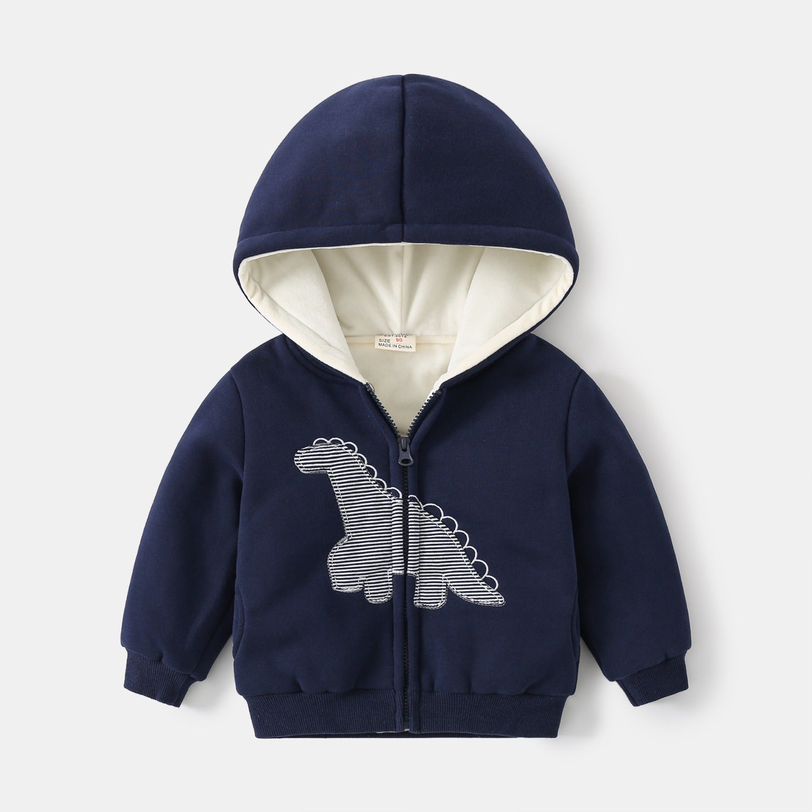 Campera Azul Dino Plush