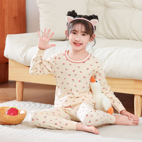Pijama Algodón Cerezas