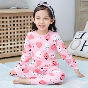 Pijama Algodón Conejito Frutilla