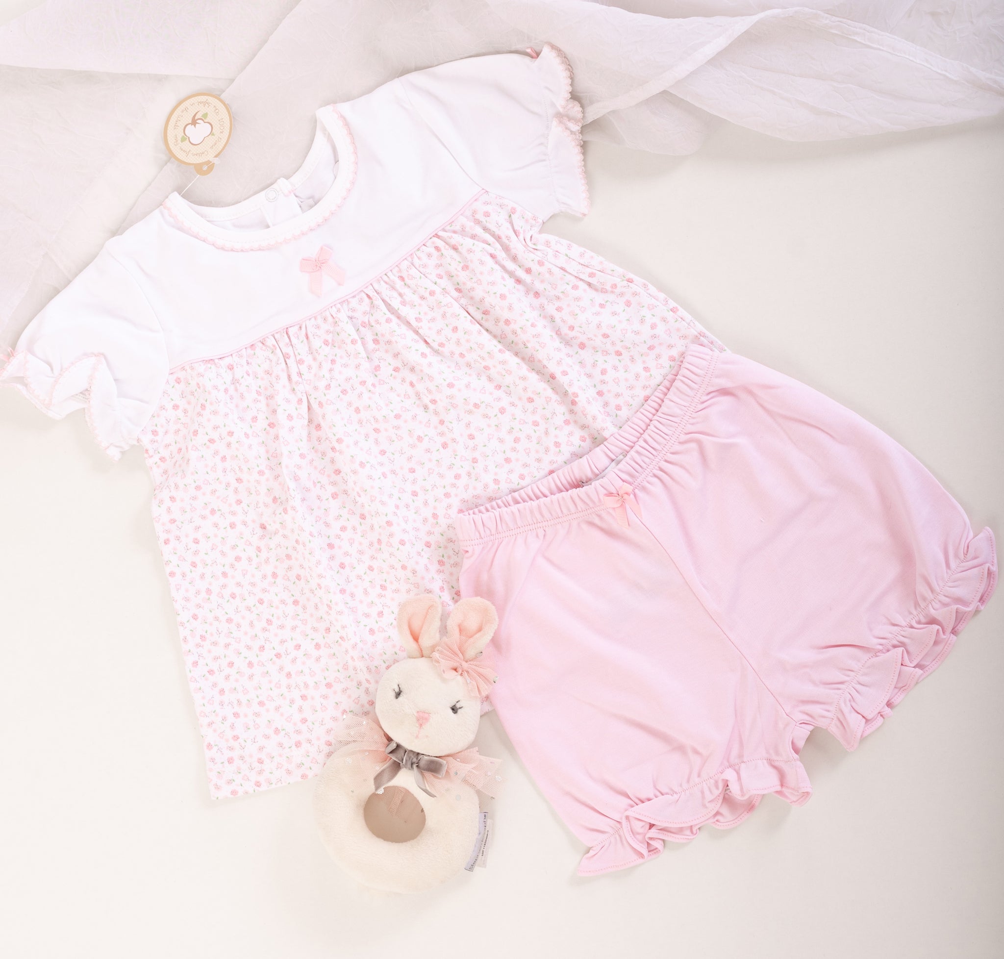 Conjunto Pima Flores nena