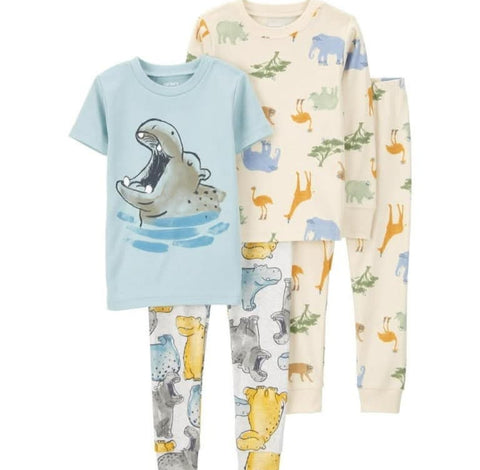 Pijama 4 Piezas Hipo Carter's