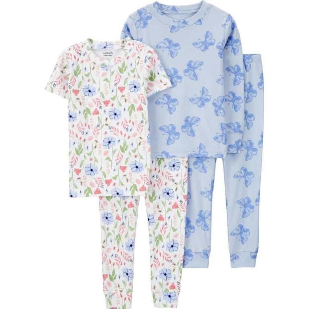Pijama x4 Piezas Carter's nena