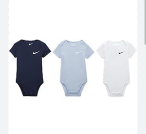 Pack Bodys Liso Nike bebe