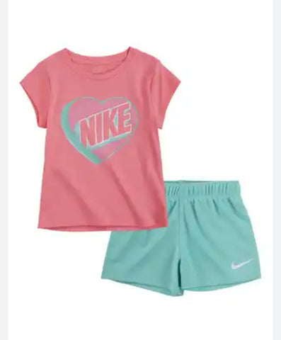 Conjunto Nike Rosa Algodón