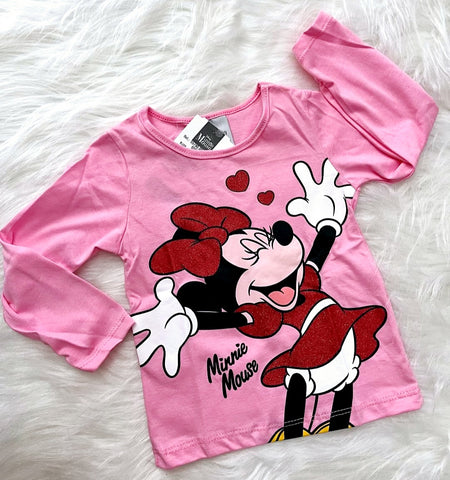 Remera Minnie Rosa