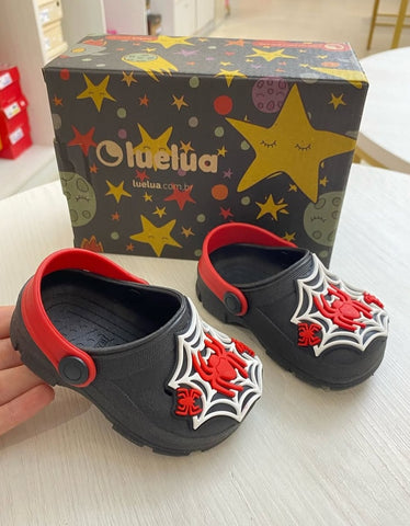 Crocs Telaraña Negro
