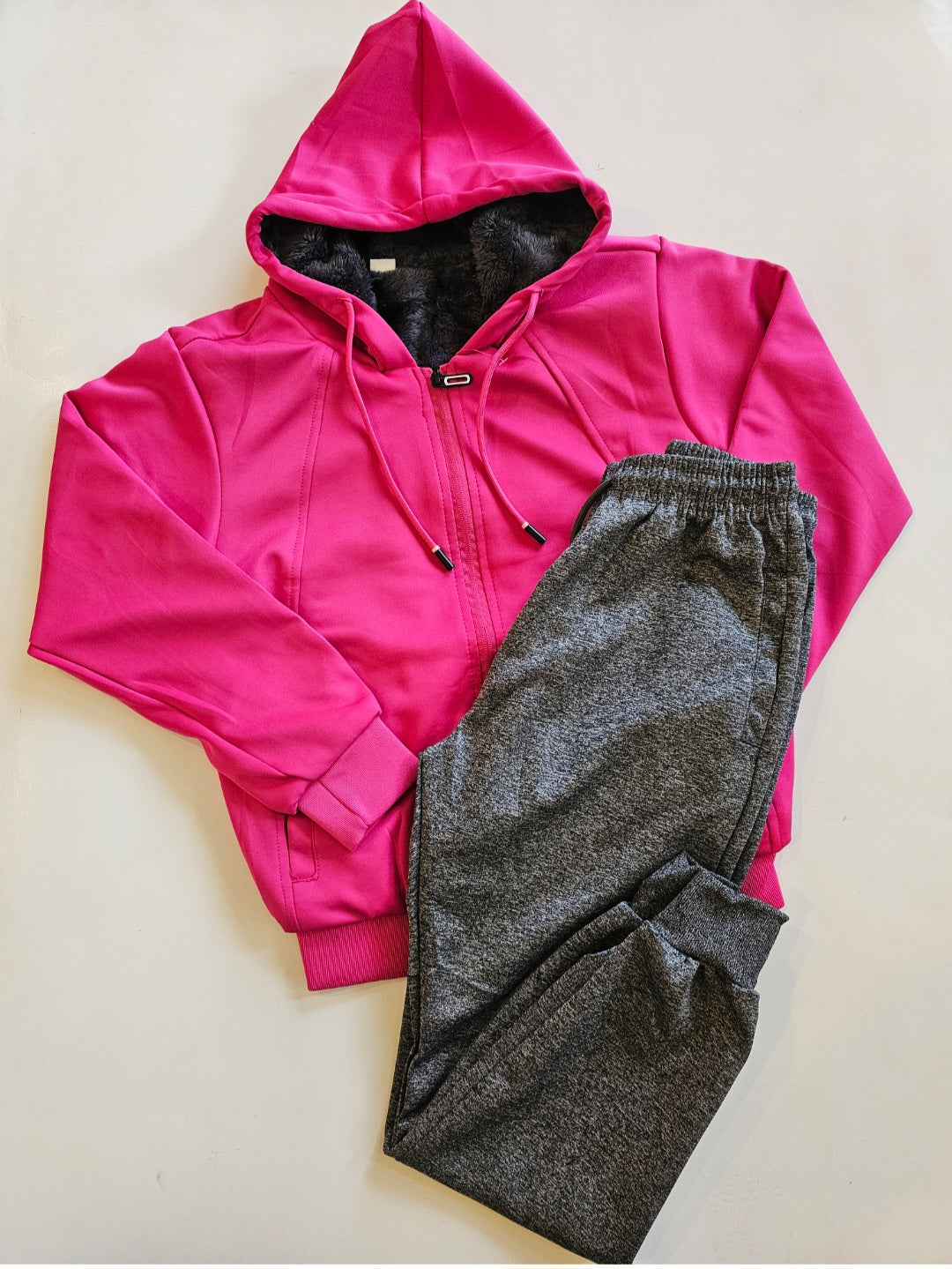 Conjunto Fucsia Frizado