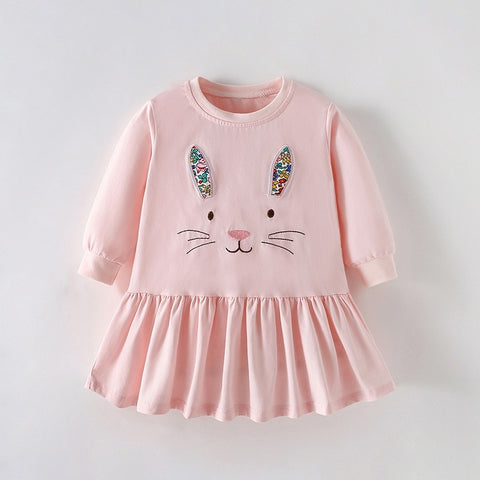 Vestido Rosa Conejito
