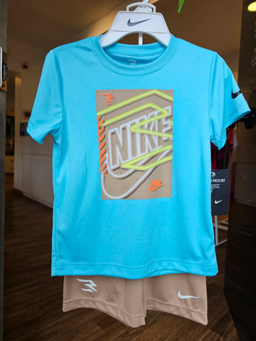 Conjunto Nike Celeste / Gris