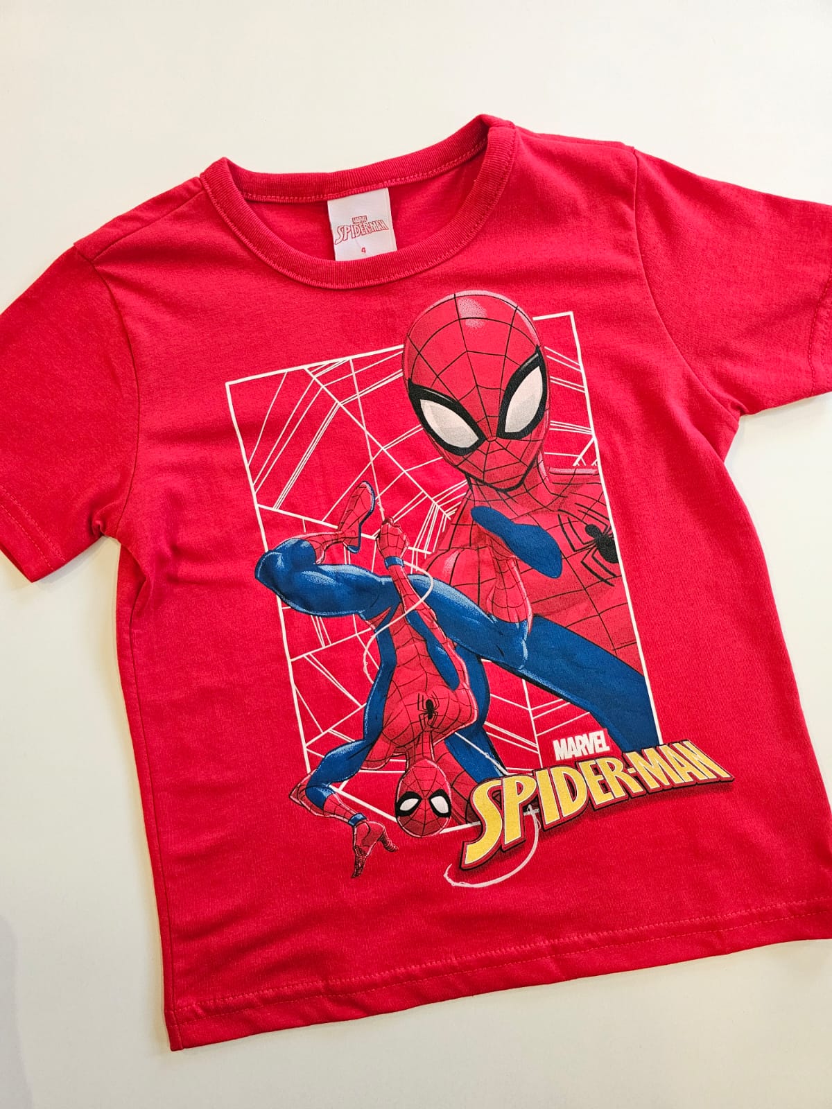 Remera Spiderman Rojo