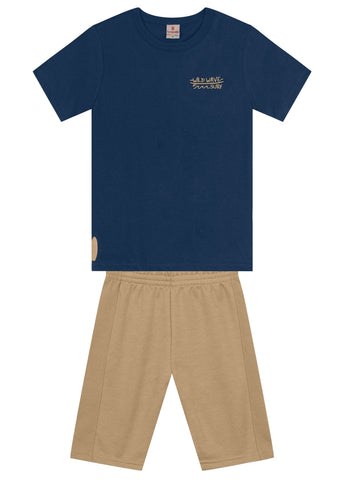 Conjunto Wave Surf Azul