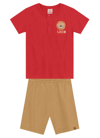 Conjunto Leon Rojo