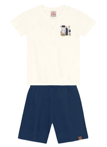 Conjunto Cebra Azul