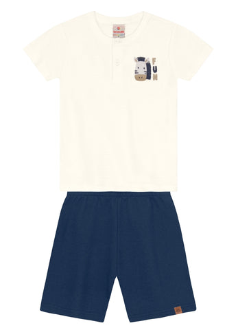 Conjunto Cebra Azul