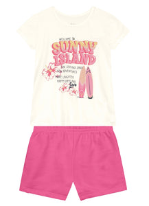 Conjunto Sunny Rosa