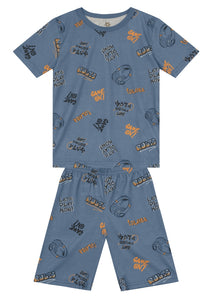 Pijama Gamer brilla en la oscuridad