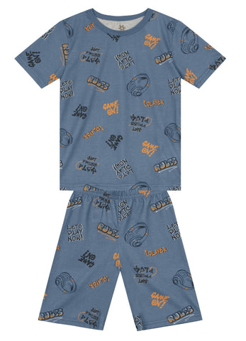 Pijama Gamer brilla en la oscuridad